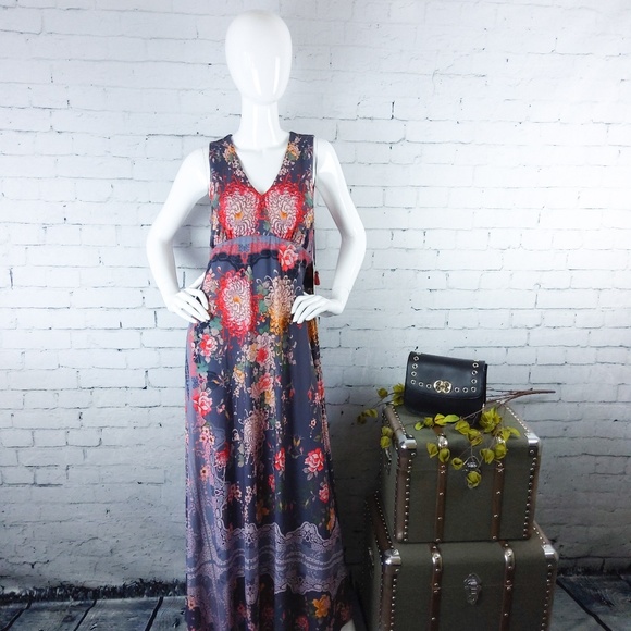 Johnny Was Dresses & Skirts - NWT Johnny Was boho floral maxi dress empire waist